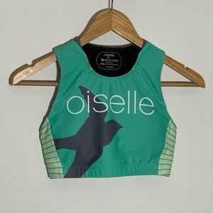 Oiselle Flyte high-neck sports bra/top, size 06